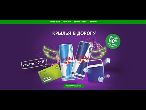 Акция www.bpenergypromo.ru с призами Red Bull и BP: «Выигрывай призы на BP» (2022)